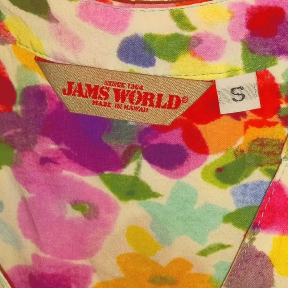 Vintage Jams World Shirt Small